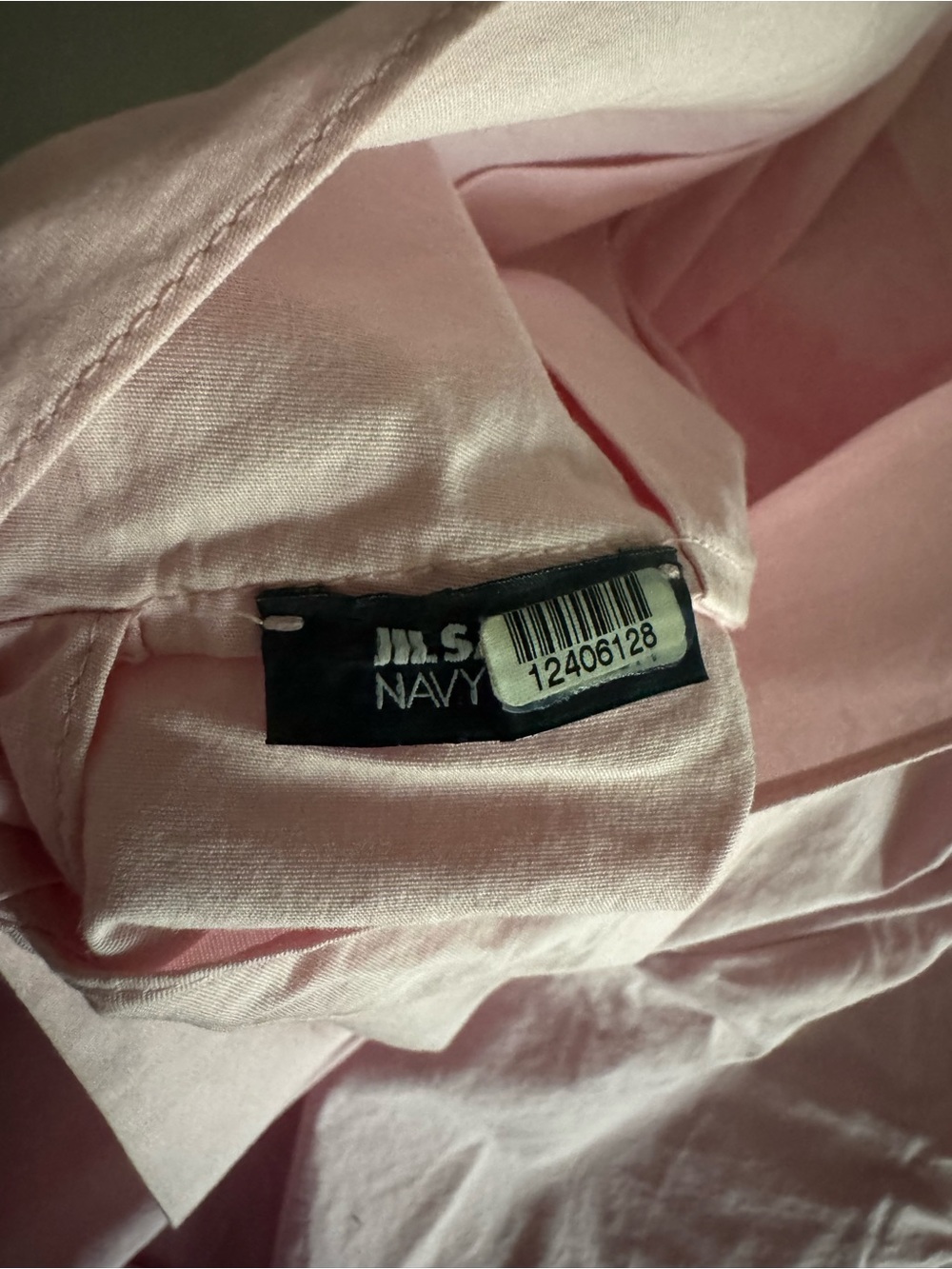 Jil Sander Navy Rosa Asymmetrical Top - Picture 4 of 10